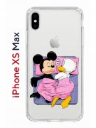 Чехол-накладка iPhone XS Max Kruche Print This is life