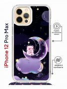 Чехол-накладка Apple iPhone 12 Pro Max (598924) Kruche PRINT Сон медвежонка