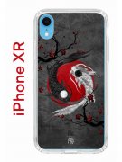 Чехол-накладка iPhone XR Kruche Print Гармония