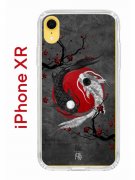 Чехол-накладка iPhone XR Kruche Print Гармония