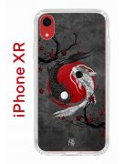 Чехол-накладка iPhone XR Kruche Print Гармония