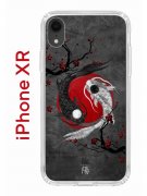 Чехол-накладка iPhone XR Kruche Print Гармония