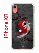 Чехол-накладка iPhone XR Kruche Print Гармония