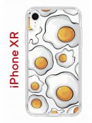 Чехол-накладка iPhone XR Kruche Print Глазунья