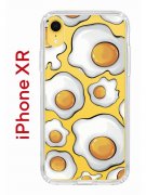Чехол-накладка iPhone XR Kruche Print Глазунья
