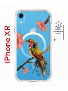 Чехол-накладка iPhone XR Kruche Magnet Print Колибри