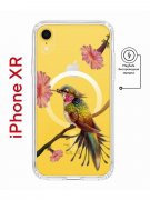Чехол-накладка iPhone XR Kruche Magnet Print Колибри