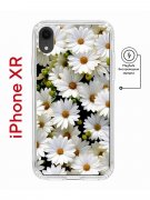 Чехол-накладка iPhone XR Kruche Magnet Print Ромашки
