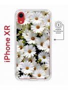 Чехол-накладка iPhone XR Kruche Magnet Print Ромашки