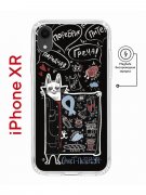 Чехол-накладка Apple iPhone XR (598897) Kruche PRINT Кот Питер
