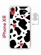 Чехол-накладка Apple iPhone XR (598897) Kruche PRINT Корова