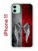 Чехол-накладка iPhone 11 Kruche Print Крылья