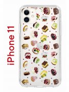 Чехол-накладка Apple iPhone 11 (580676) Kruche PRINT Cake