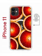 Чехол-накладка iPhone 11 Kruche Magnet Print Orange