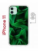 Чехол-накладка iPhone 11 Kruche Magnet Print Grass