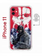 Чехол-накладка Apple iPhone 11 (598890) Kruche PRINT Call of Duty