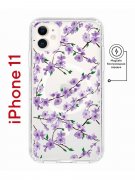 Чехол-накладка iPhone 11 Kruche Magnet Print Сакура
