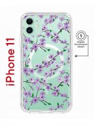 Чехол-накладка iPhone 11 Kruche Magnet Print Сакура