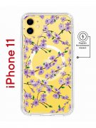 Чехол-накладка iPhone 11 Kruche Magnet Print Сакура