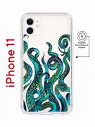 Чехол-накладка iPhone 11 Kruche Magnet Print Щупальца