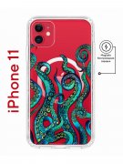 Чехол-накладка iPhone 11 Kruche Magnet Print Щупальца