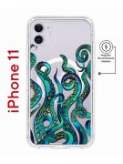 Чехол-накладка iPhone 11 Kruche Magnet Print Щупальца