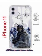 Чехол-накладка Apple iPhone 11 (598920) Kruche PRINT Call of Duty
