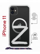 Чехол-накладка Apple iPhone 11 (598920) Kruche PRINT Zet