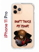 Чехол-накладка iPhone 11 Pro Kruche Print Не бери мой телефон