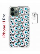 Чехол-накладка iPhone 11 Pro Kruche Magnet Print Глаза