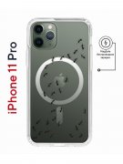 Чехол-накладка Apple iPhone 11 Pro (598891) Kruche PRINT Муравьи