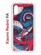 Чехол-накладка Xiaomi Redmi 9A (588935) Kruche PRINT Японская змея
