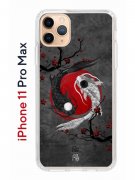 Чехол-накладка iPhone 11 Pro Max Kruche Print Гармония