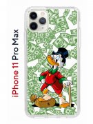 Чехол-накладка Apple iPhone 11 Pro Max (580662) Kruche PRINT MacMoney
