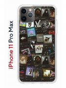 Чехол-накладка Apple iPhone 11 Pro Max (580662) Kruche PRINT Плейлисты