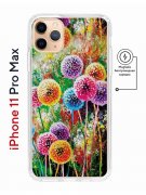 Чехол-накладка Apple iPhone 11 Pro Max (598895) Kruche PRINT Одуванчики