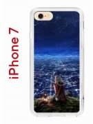 Чехол-накладка iPhone 7 Kruche Print Ночные Огни