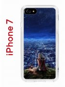 Чехол-накладка iPhone 7 Kruche Print Ночные Огни