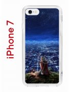 Чехол-накладка iPhone 7 Kruche Print Ночные Огни