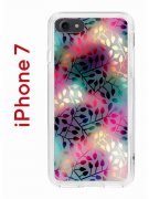 Чехол-накладка iPhone 7/8/SE (2020) Kruche Print Цветные листья