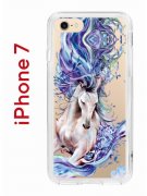 Чехол-накладка iPhone 7/8/SE (2020) Kruche Print Грация