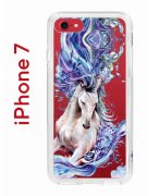 Чехол-накладка iPhone 7/8/SE (2020) Kruche Print Грация