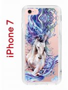 Чехол-накладка iPhone 7/8/SE (2020) Kruche Print Грация