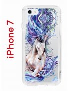 Чехол-накладка iPhone 7/8/SE (2020) Kruche Print Грация
