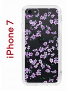 Чехол-накладка iPhone 7/8/SE (2020) Kruche Print Сакура