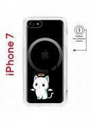 Чехол-накладка iPhone 7/8/SE (2020) Kruche Magnet Print Angel Demon