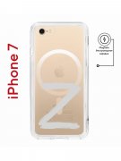 Чехол-накладка iPhone 7 Kruche Magnet Print Zet