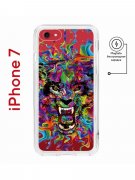 Чехол-накладка iPhone 7 Kruche Magnet Print Colored beast
