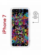 Чехол-накладка iPhone 7 Kruche Magnet Print Colored beast