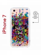 Чехол-накладка iPhone 7 Kruche Magnet Print Colored beast